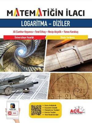 Acil Yayınları Matematiğin İlacı TYT Acil Matematik Logaritma Diziler - 1