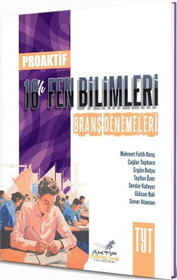 Aktif Öğrenme Yayınları TYT Fen Bilimleri PROAKTİF 16 lı Branş Denemeleri - 1
