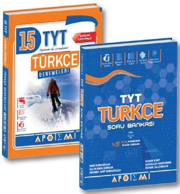Apotemi Yayınları TYT Türkçe 15 Deneme TYT Türkçe Soru Bankası - 1