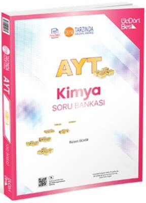ÜçDörtBeş Yayınları AYT Kimya Soru Bankası - 1